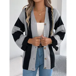 StyleCast x Revolte Women Striped Shrug-picture-23