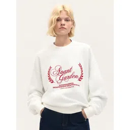 StyleCast x Revolte Women Typography Printed Long Sleeves Sweatshirt-picture-32