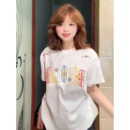 StyleCast x Revolte Women Typography Printed Round Neck Cotton Top-picture-16