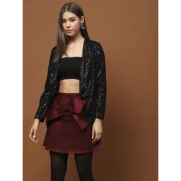 StyleCast X SERA Women Party Embellished Shrug-picture-38