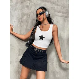 Stylecast X Slyck Graphic Printed Scoop Neck Tank Crop Top-image-37