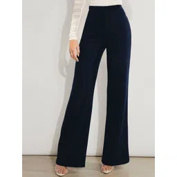 Stylecast X Slyck Solid Pattern Wide Leg Regular Trouser-picture-27