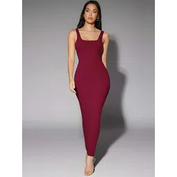 Stylecast X Slyck Square Neck Sleeveless Maxi Dress-picture-15