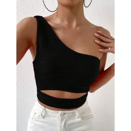 Stylecast X Slyck Women Solid Crop Top-picture-28