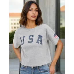 Stylecast X Slyck Women Typography Printed Round Neck Cotton T-shirt-picture-15