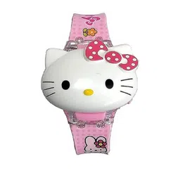 STYLEFLIX Kids Hello kitty Printed Dial & Straps Digital Multi Function Automatic Watch-picture-55