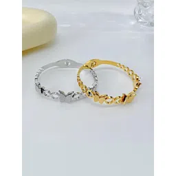 STYLEKRAFT Stainless Steel Brass-Plated Bracelet-picture-18