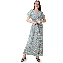stylemuse Nighty| Nighty for Women| Cotton Nighty for Women| Nighties Women| Nighty for Women Cotton| Night Gown for Women Cotton| Maxi Dress for Women| Women Nighty| Alpine Fabric|-picture-37