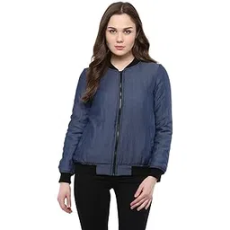 stylestone Blue Colored Denim Solids Prints Women's & Girls Jacket-picture-12