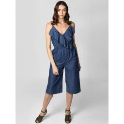 StyleStone Blue Midi Jumpsuit-picture-37