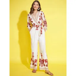 StyleStone Floral Printed Angrakha Basic Jumpsuit-picture-30