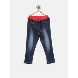 StyleStone Girls Navy Washed Jeans-picture-54