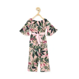 StyleStone Girls Pink & Green Printed Basic Jumpsuit-picture-54