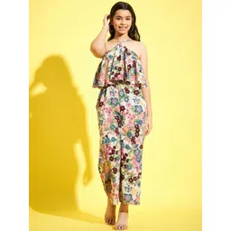 StyleStone Girls Printed Basic Jumpsuit with Ruffles-picture-22