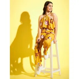 StyleStone Girls Printed Basic Jumpsuit with Ruffles-picture-17