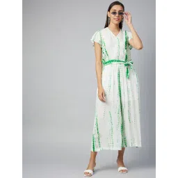 StyleStone Green & White Printed Jumpsuit-picture-11