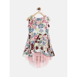 Stylestone Kids Multicolor Floral Print Dress-picture-20