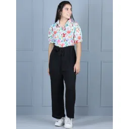 StyleStone Kids Multicolor Floral Print Jumpsuit-picture-32