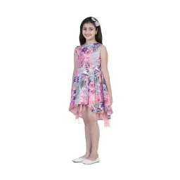 StyleStone Kids Multicolor Printed Dress-picture-37