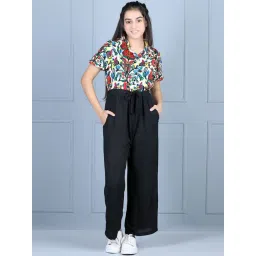 StyleStone Kids Multicolor Printed Jumpsuit-picture-14