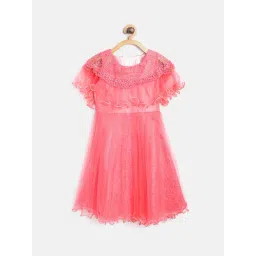 Stylestone Kids Pink Embellished Dress-picture-37