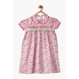StyleStone Kids Pink Printed Dress-picture-36