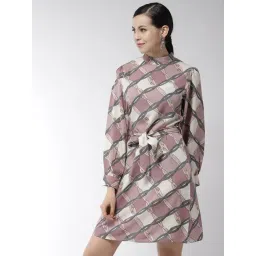 StyleStone Multicolor Printed A Line Dress-picture-14