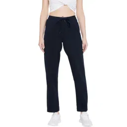 StyleStone Navy Cotton Mid Rise Track Pants-picture-37