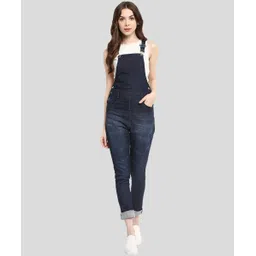 stylestone Women Dark Blue Dungaree-picture-14