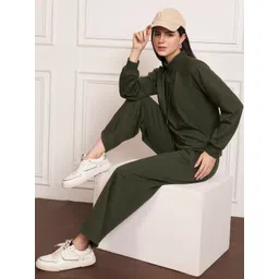 StyleStone Women High Neck Long Sleeves Mid-Rise Tracksuits-picture-27