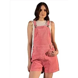 stylestone Women's Denim Shorts Dungaree (T shirt not included)-picture-53