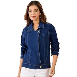 stylestone Women's Tailored Denim Jacket-picture-37