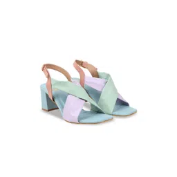Stylestry Colourblocked Block Sandals-picture-35