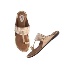 Stylestry Girls Embellished Party One Toe Flats-picture-12