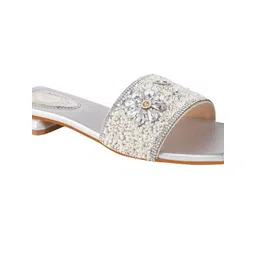Stylestry Girls Embellished Party T-Strap Flats-picture-42