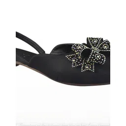 Stylestry Girls Embellished Party T-Strap Flats-picture-11