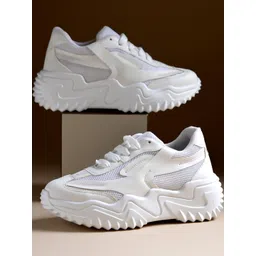 Stylestry Girls White Synthetic Sneakers-picture-18