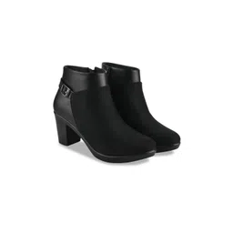 Stylestry Women Casual Block-Heeled Monk Boots-picture-18
