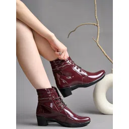 Stylestry Women Casual Block-Heeled Regular Boots-picture-29