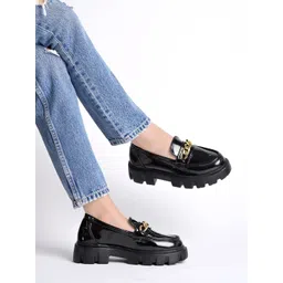 Stylestry Women Heeled Embellished Loafers-picture-23