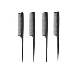 Stylewell Set Of 4 Antistatic Heat Resistant Barber Thin Tail Comb - 06600-picture-13