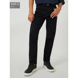 Styli Black Cotton Slim Fit Jeans-picture-25