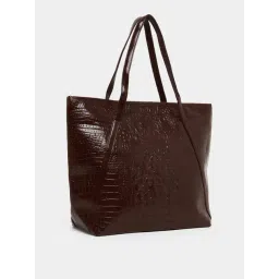 Styli Brown Animal Effect Tote Handbag-picture-23