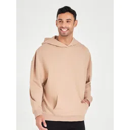 Styli Cotton Hooded Oversized French Terry Sweatshirt-picture-13
