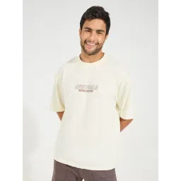 Styli Cream Oversized Printed T-Shirt-picture-43