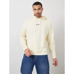 Styli Cream Relaxed Fit Embroidered Cotton Hooded Sweatshirt-picture-45