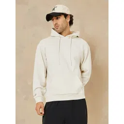 Styli Cream Relaxed Fit Hooded Sweatshirt-picture-16