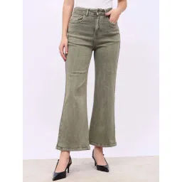 Styli Green Flare Fit Jeans-picture-14