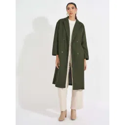 Styli Green Plain Blazer-picture-12