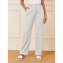 Styli Grey High Rise Pants-picture-20